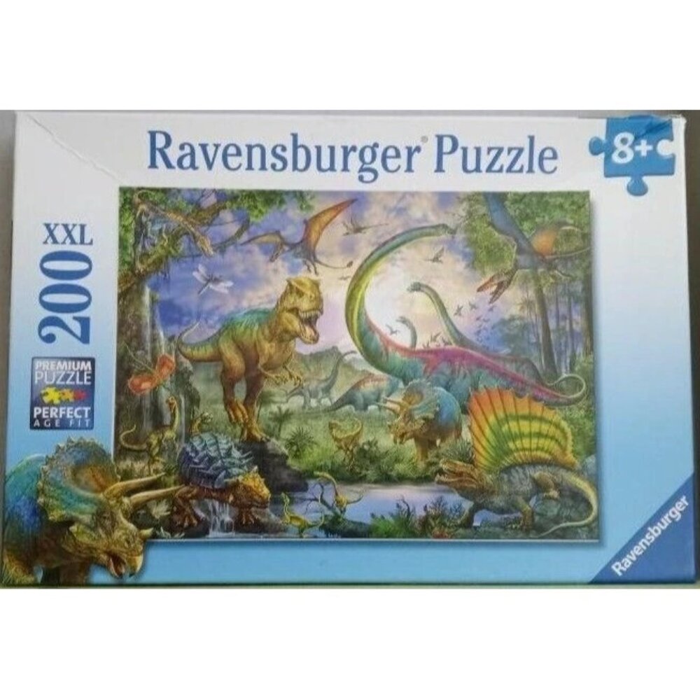 Ravensburger Realm of the Giants 200 XXL Piece Puzzle127184 Dinosaur p-103 NEW